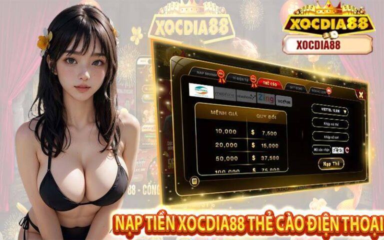 Cách Nạp Tiền Xocdia88 - Bí Kíp Nạp Siêu Tốc, An Toàn Và Nhận Ưu Đãi