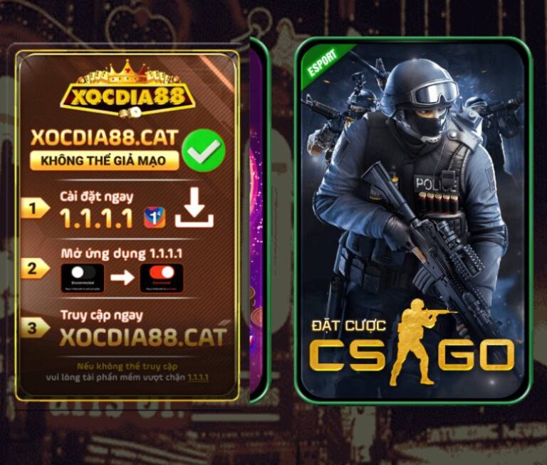 Dat Cuoc CSGO Xocdia88 The Gioi Esports Trong Tam Tay Game Thu