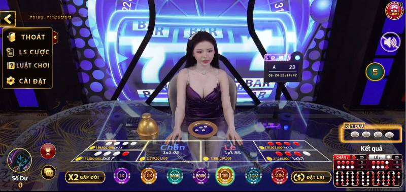 Độ đa dạng và tùy chọn trong trò xóc đĩa