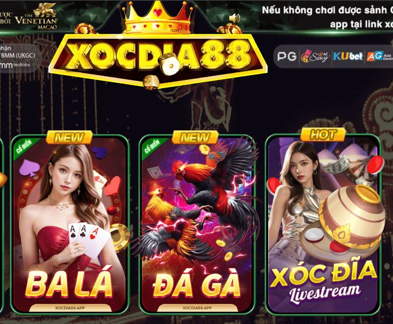 Giao diện và cách vào bàn đá gà trên Xocdia88